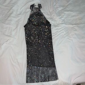 Sexy rhinestone dress